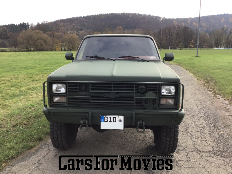CarsForMovies | Chevrolet  K30 1986 USA Grün Grün Militärfahrzeug Pick-up Hessen 6613 leder army